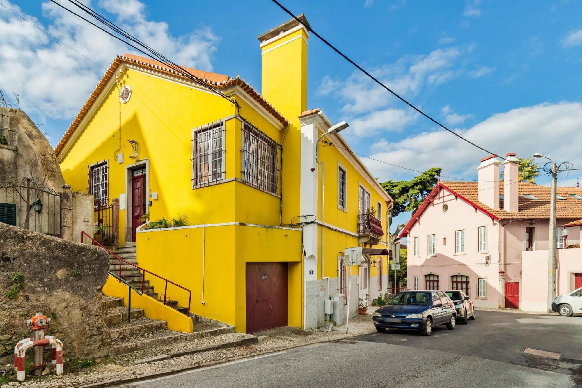 A Casa Amarela De Sintra Exterior foto